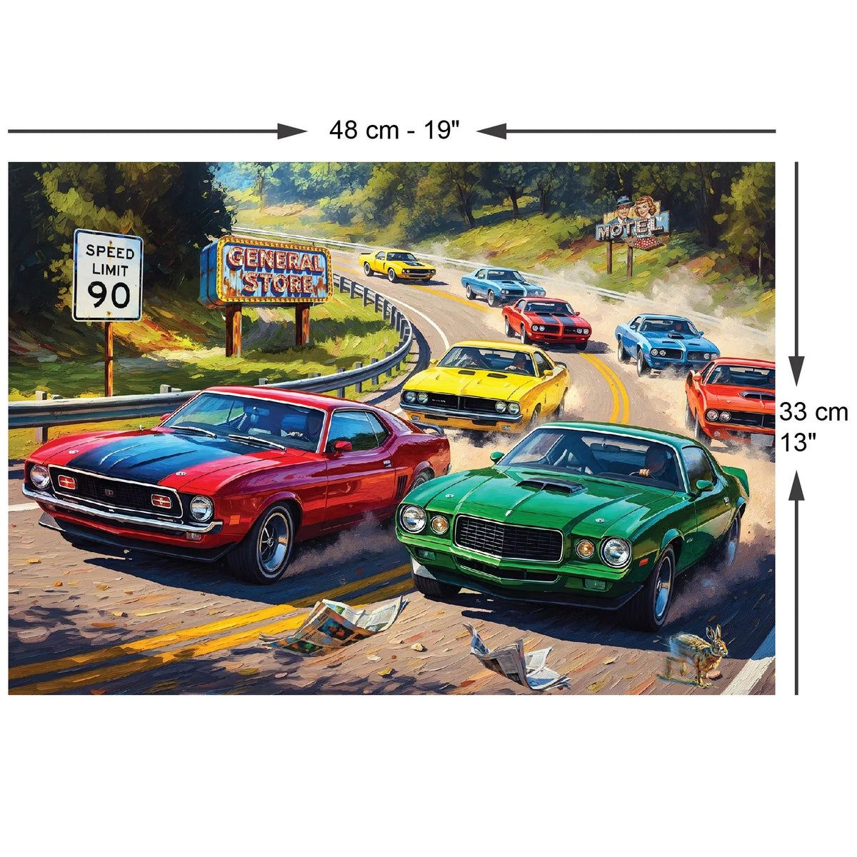 Speed Lover 260 Piece Jigsaw Puzzle | Anatolian - Jigsaw Puzzles - The Puzzle Center