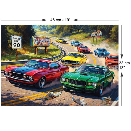 Speed Lover 260 Piece Jigsaw Puzzle | Anatolian - Jigsaw Puzzles - The Puzzle Center
