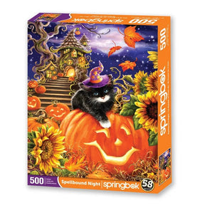 Spellbound Night 500 Piece Jigsaw Puzzle | Springbok Puzzles - Springbok Puzzles - Jigsaw Puzzles - The Puzzle Center