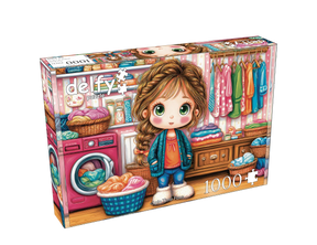 Spin Time Fun 1000 Piece Jigsaw Puzzle | Delfy Puzzles - Jigsaw Puzzles - The Puzzle Center