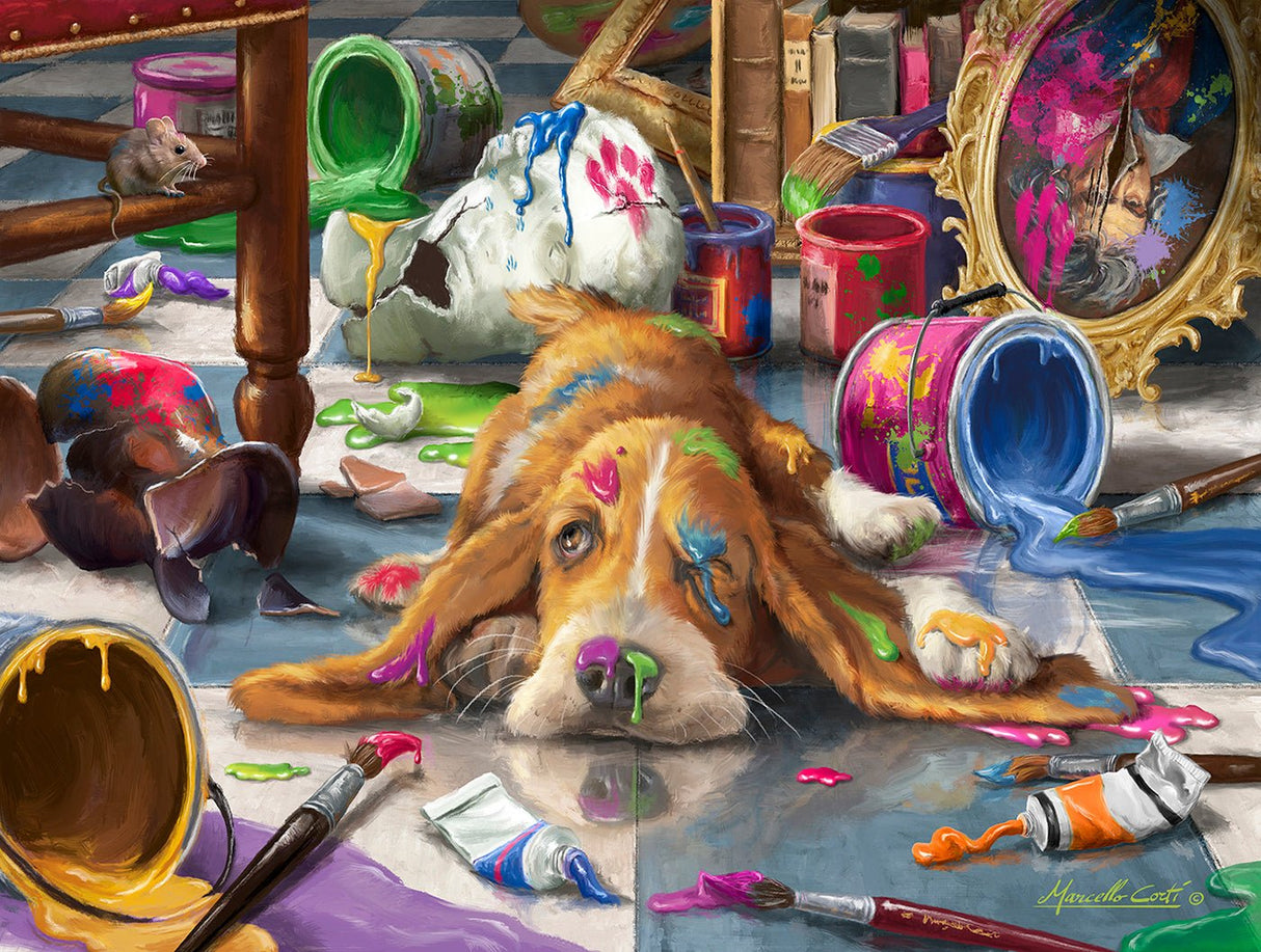 Splat 500 Piece Jigsaw Puzzle by SunsOut Puzzles - SunsOut - Jigsaw Puzzles - The Puzzle Center