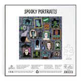 Spooky Portraits 500 Piece Foil Jigsaw Puzzle | Galison - Jigsaw Puzzles - The Puzzle Center