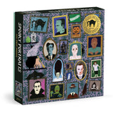 Spooky Portraits 500 Piece Foil Jigsaw Puzzle | Galison