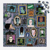 Spooky Portraits 500 Piece Foil Jigsaw Puzzle | Galison