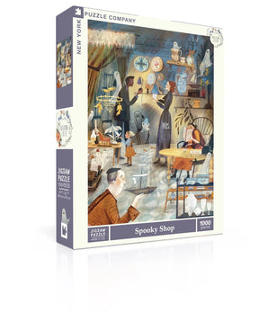Spooky Shop 1000 Piece Jigsaw Puzzle | New York Puzzle Company - Jigsaw Puzzles - The Puzzle Center