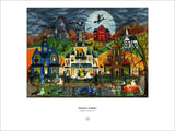 Spooky Street 1000 Piece Jigsaw Puzzle | Pomegranate - Jigsaw Puzzles - The Puzzle Center
