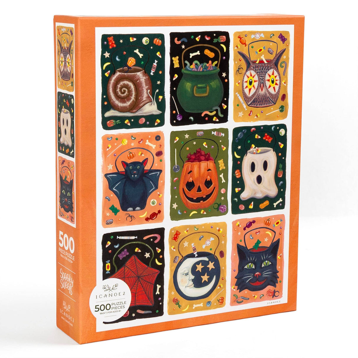 Spooky Sweets 500 Piece Jigsaw Puzzle | 1Canoe2 - Jigsaw Puzzles - The Puzzle Center
