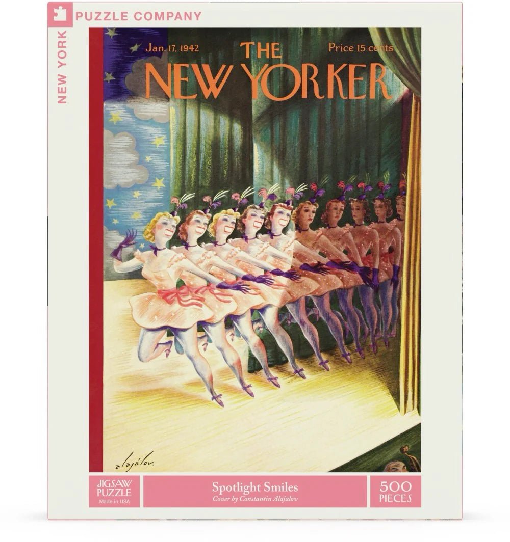 Spotlight Smiles 500 Piece Jigsaw Puzzle | New York Puzzle Company - Jigsaw Puzzles - The Puzzle Center