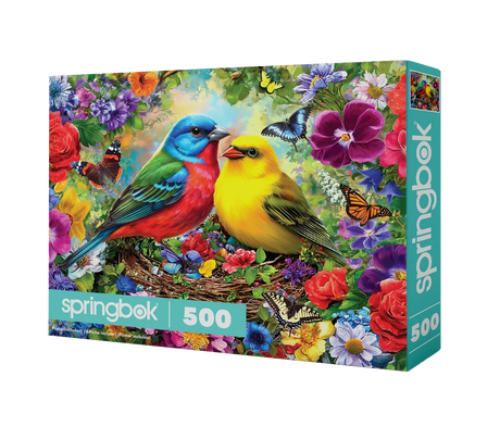 Spring Birds Serenade 500 Piece Jigsaw Puzzle | Springbok Puzzles - Jigsaw Puzzles - The Puzzle Center