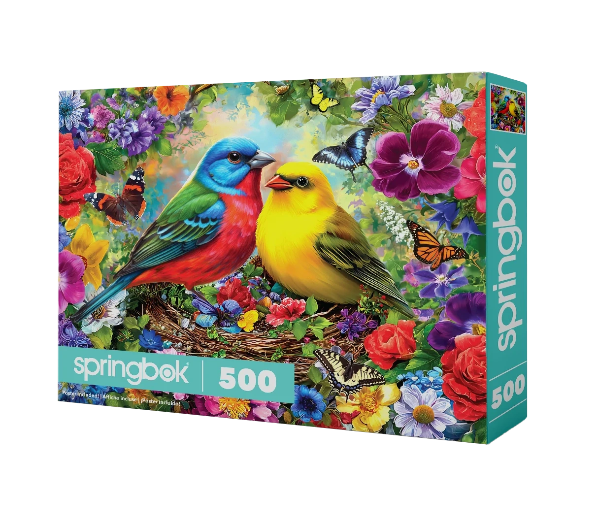 Spring Birds Serenade 500 Piece Jigsaw Puzzle | Springbok Puzzles