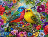 Spring Birds Serenade 500 Piece Jigsaw Puzzle | Springbok Puzzles