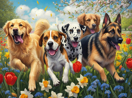 Spring Day Joy 1000 Piece Jigsaw Puzzle by SunsOut Puzzles - SunsOut - Jigsaw Puzzles - The Puzzle Center