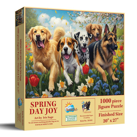 Spring Day Joy 1000 Piece Jigsaw Puzzle by SunsOut Puzzles - SunsOut - Jigsaw Puzzles - The Puzzle Center