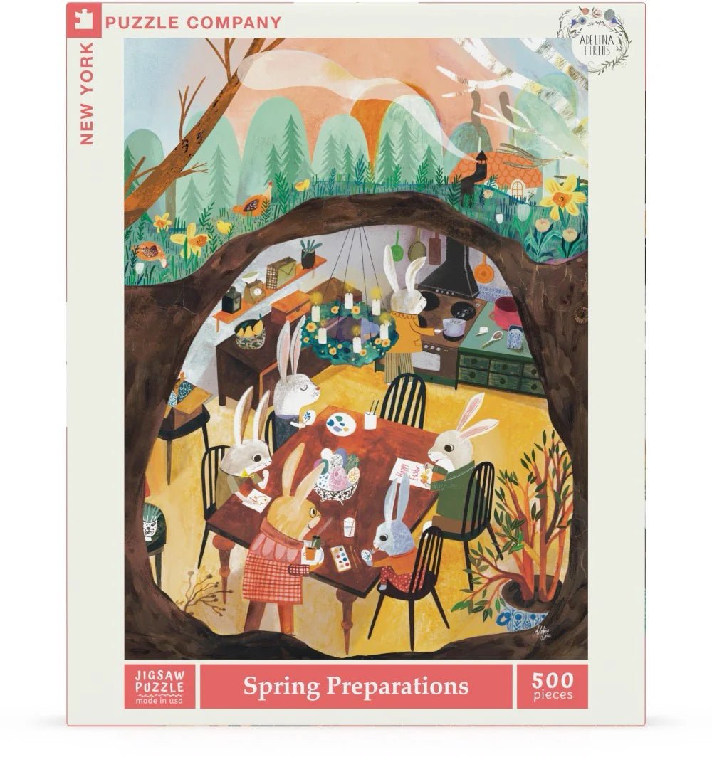 Spring Preparations 500 Piece Jigsaw Puzzle | New York Puzzle Company - Jigsaw Puzzles - The Puzzle Center