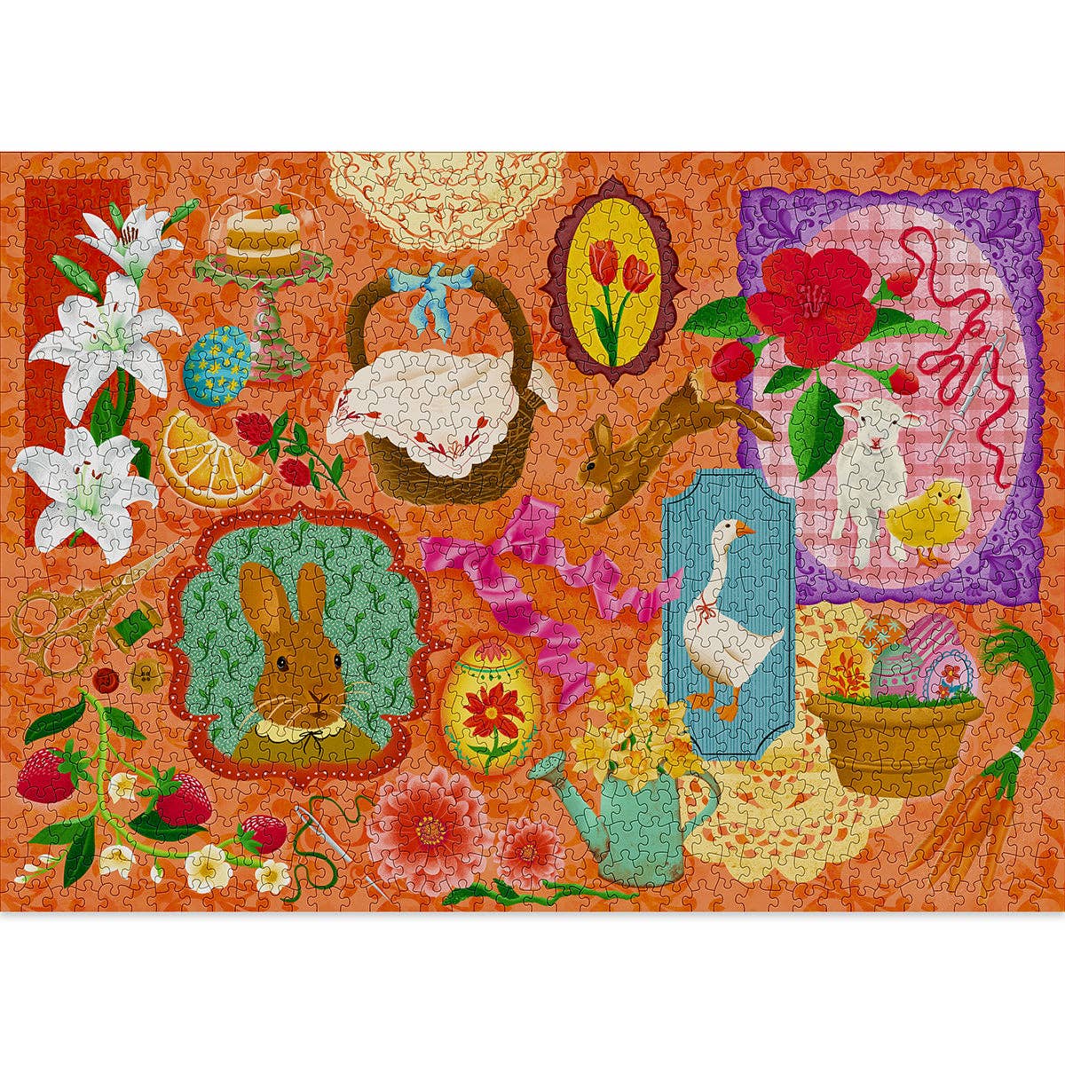 Springtime 1000 Piece Jigsaw Puzzle | Cloudberries - Jigsaw Puzzles - The Puzzle Center