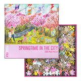 Springtime in the City 1000 Piece Jigsaw Puzzle | Puzzlefolk - Jigsaw Puzzles - The Puzzle Center