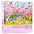 Springtime in the City 1000 Piece Jigsaw Puzzle | Puzzlefolk - Jigsaw Puzzles - The Puzzle Center
