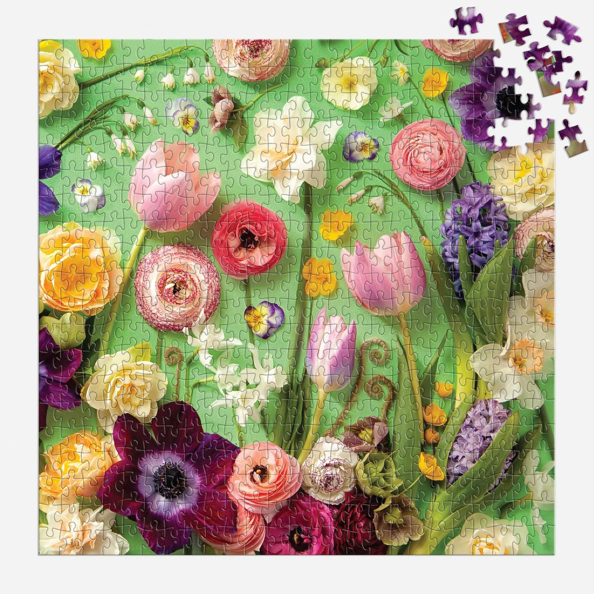 Springtime Petals 500 Piece Jigsaw Puzzle | Galison - Jigsaw Puzzles - The Puzzle Center