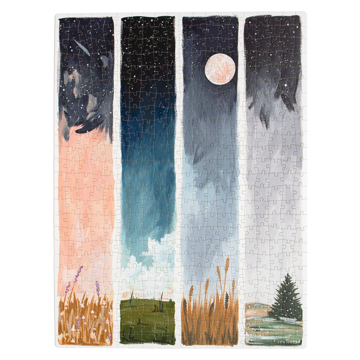 Starry Seasons 500 Piece Jigsaw Puzzle | 1Canoe2 - Jigsaw Puzzles - The Puzzle Center