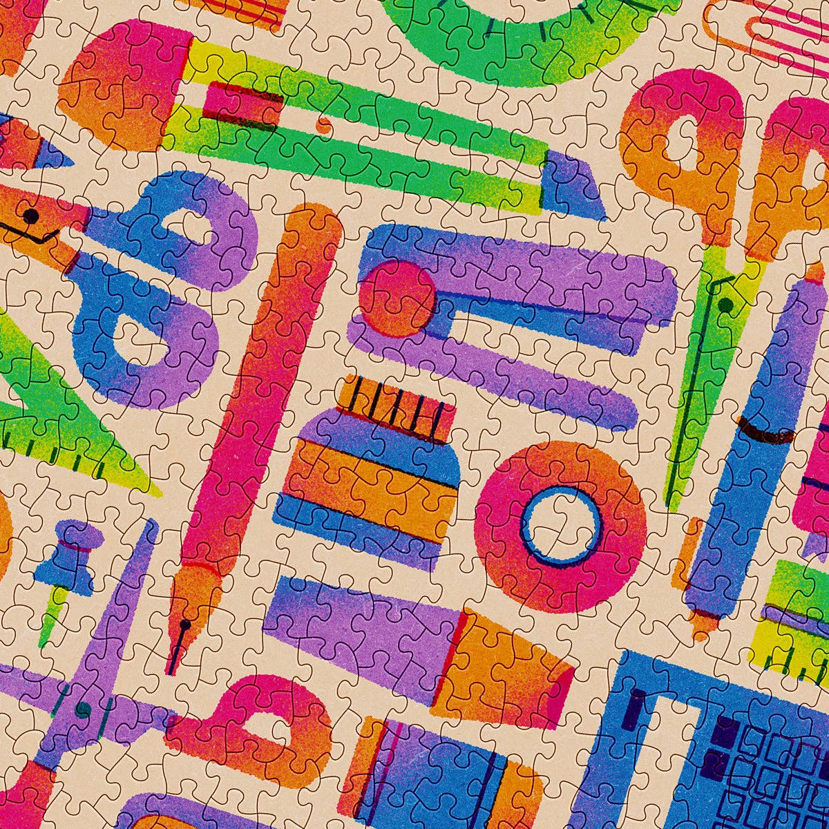 Stationery 1000 Piece Jigsaw Puzzle | Cloudberries - Jigsaw Puzzles - The Puzzle Center