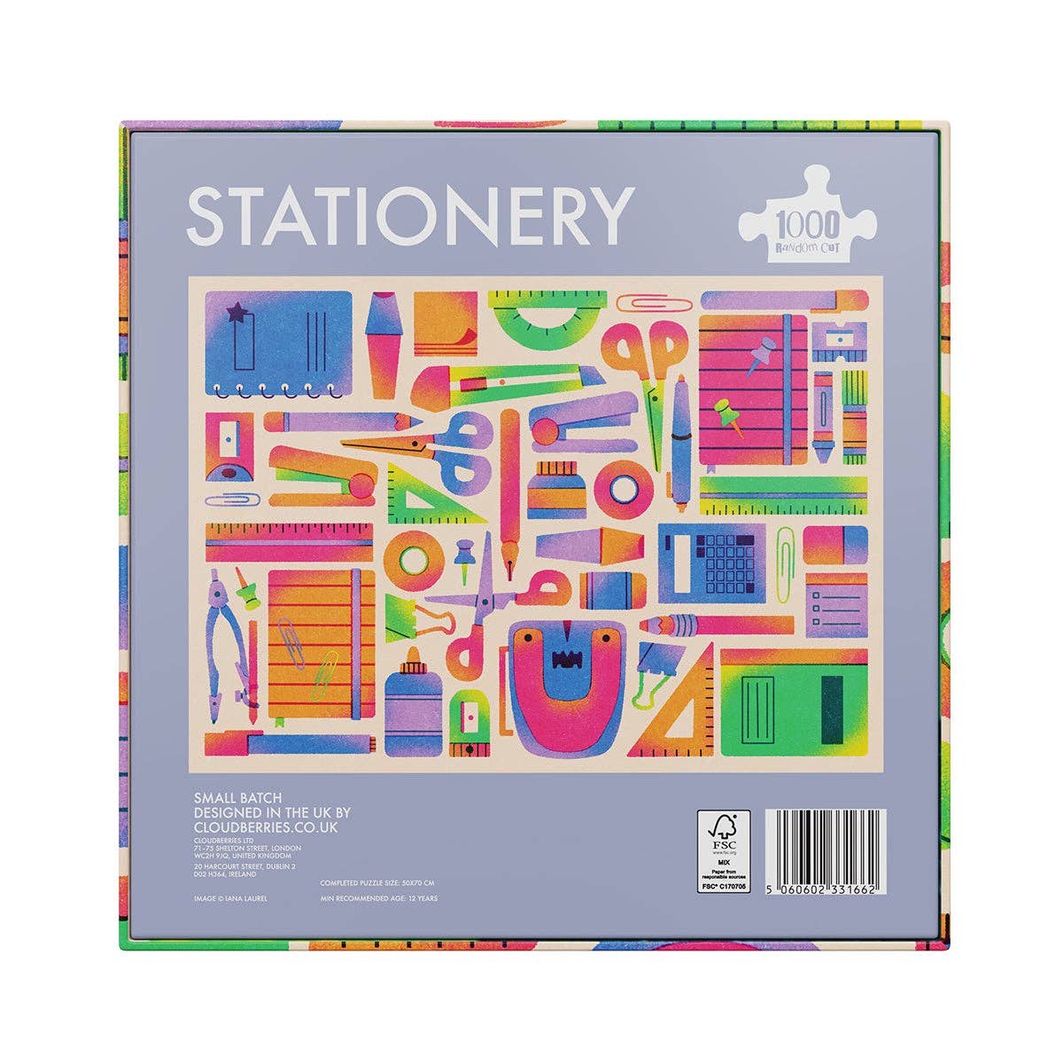Stationery 1000 Piece Jigsaw Puzzle | Cloudberries - Jigsaw Puzzles - The Puzzle Center