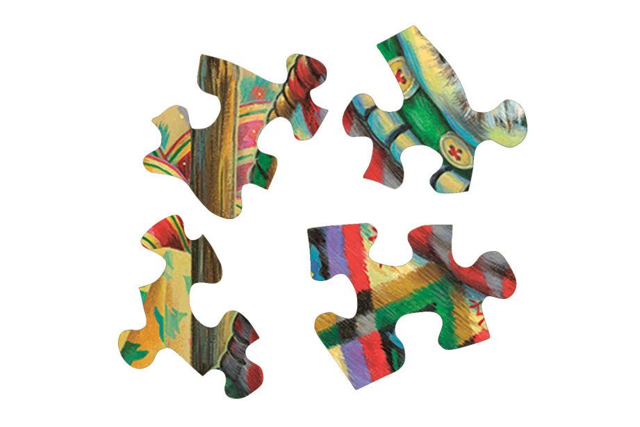 Stocking Curiosity 500 Piece Jigsaw Puzzle by Springbok Puzzles - Springbok Puzzles - Jigsaw Puzzles - The Puzzle Center - 