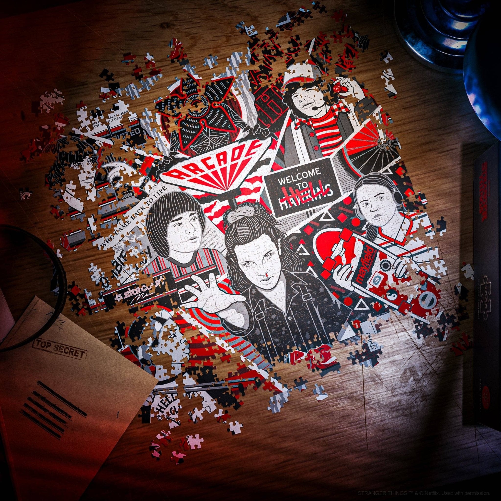 Stranger Things 1000 Piece Puzzle – The Puzzle Center
