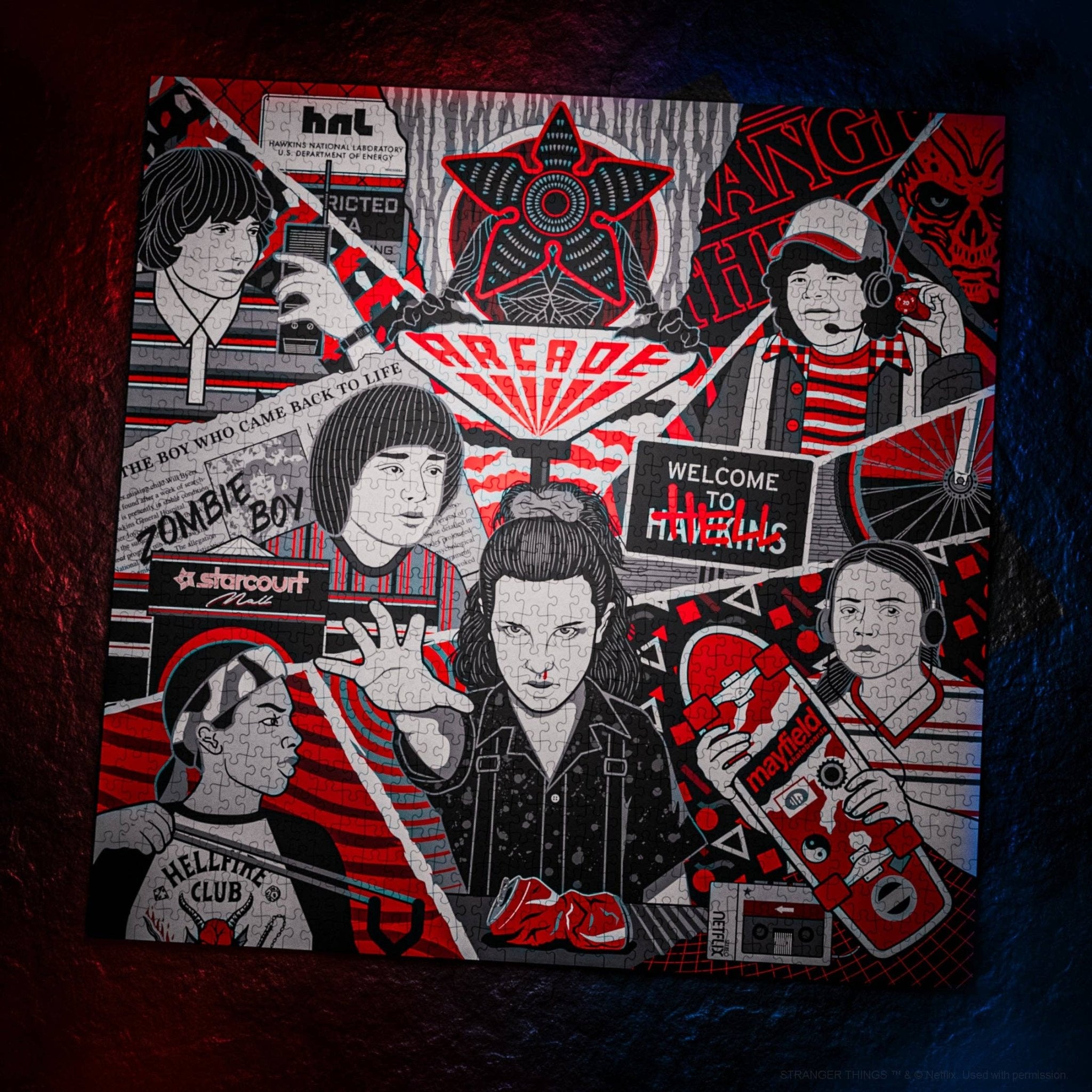 Stranger Things 1000 Piece Puzzle – The Puzzle Center