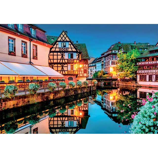 Strasbourg Old Town 500 Piece Jigsaw Puzzle by Clementoni - Clementoni - Jigsaw Puzzles - The Puzzle Center - 