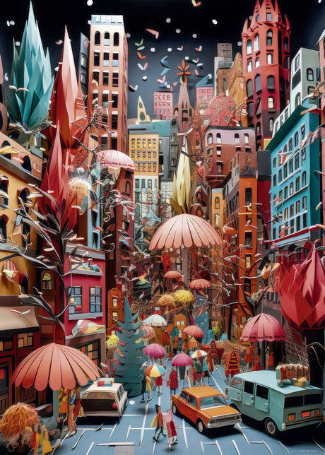 Street Canyon Paper - Like 1000 Piece Jigsaw Puzzle | Heye - Jigsaw Puzzles - The Puzzle Center