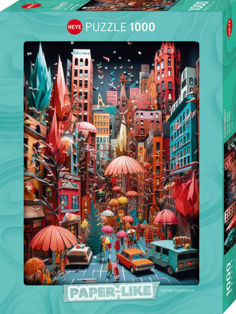 Street Canyon Paper - Like 1000 Piece Jigsaw Puzzle | Heye - Jigsaw Puzzles - The Puzzle Center