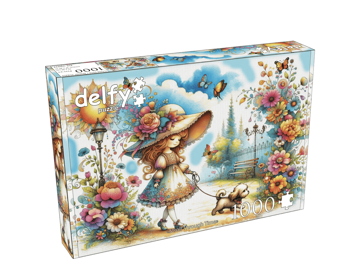Stroll Through Time 1000 Piece Jigsaw Puzzle | Delfy Puzzles - Jigsaw Puzzles - The Puzzle Center