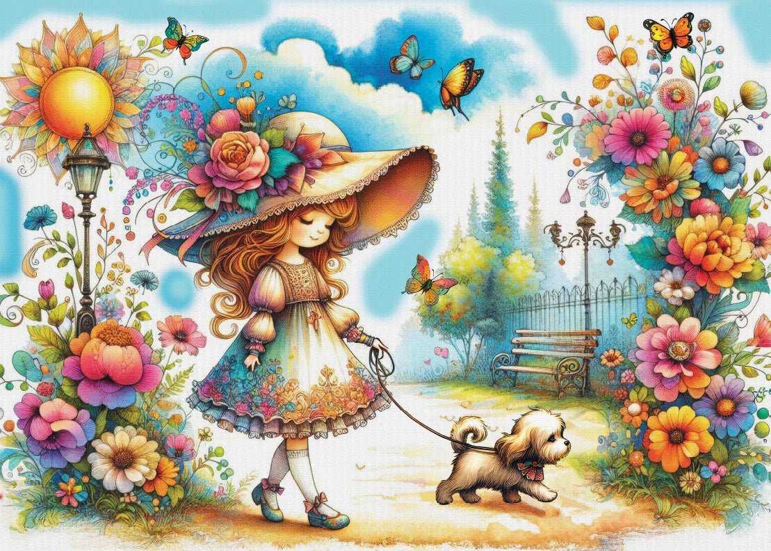 Stroll Through Time 1000 Piece Jigsaw Puzzle | Delfy Puzzles - Jigsaw Puzzles - The Puzzle Center