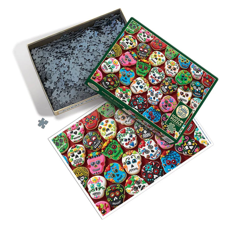 Sugar Skull Cookies 1000 Piece Jigsaw Puzzle | Cobble Hill - Jigsaw Puzzles - The Puzzle Center