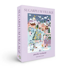 Sugarplum Village 1000 Piece Christmas Puzzle | Puzzle Weekend - Jigsaw Puzzles - The Puzzle Center
