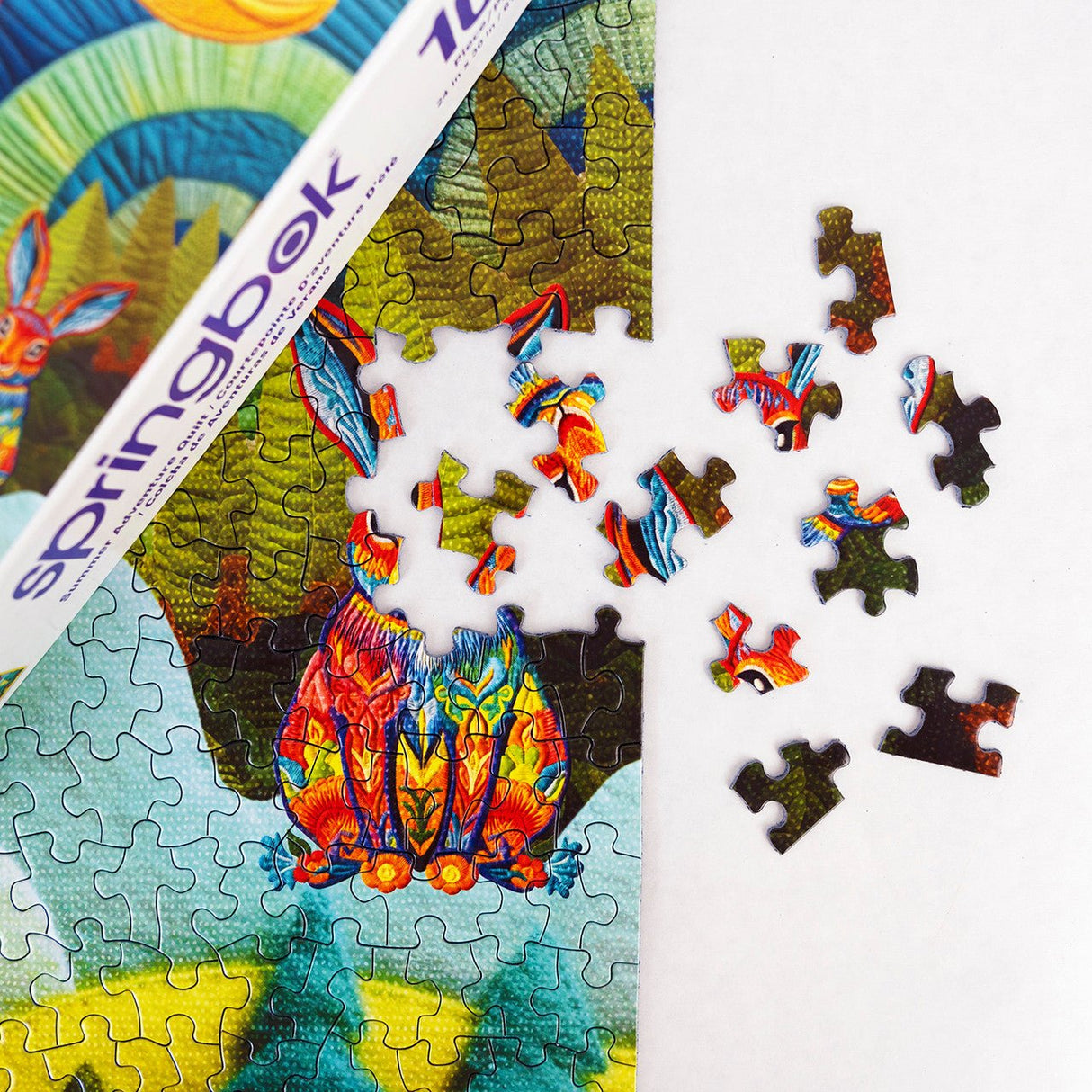 Summer Adventure Quilt 1000 Piece Jigsaw Puzzle by Springbok Puzzles - Springbok Puzzles - Jigsaw Puzzles - The Puzzle Center