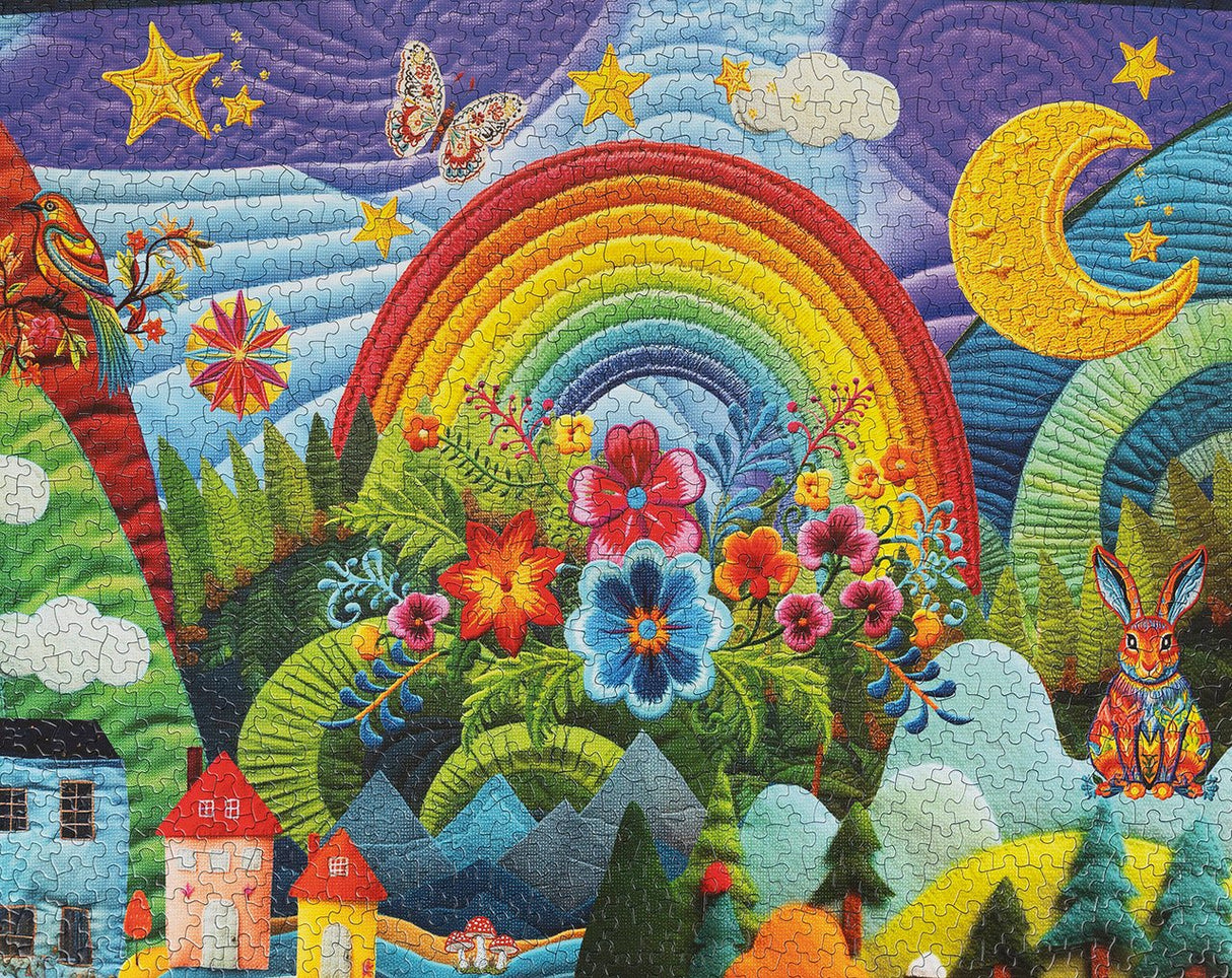Summer Adventure Quilt 1000 Piece Jigsaw Puzzle by Springbok Puzzles - Springbok Puzzles - Jigsaw Puzzles - The Puzzle Center