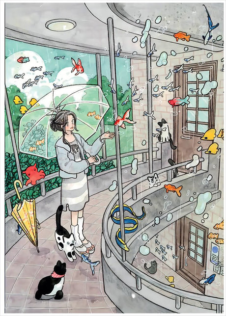 Summer Rain Aquarium 1000 Piece Jigsaw Puzzle | Magnolia - Jigsaw Puzzles - The Puzzle Center