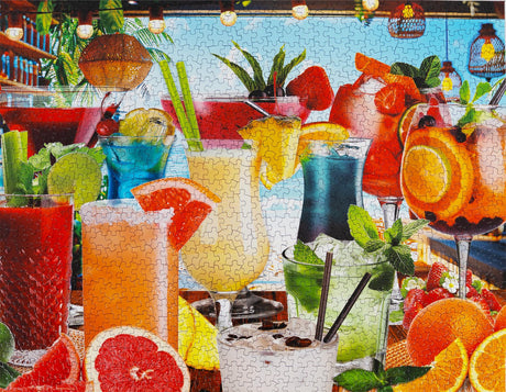 Summer Sips 1000 Piece Jigsaw Puzzle - Limited Release | Springbok Puzzles - Springbok Puzzles - Jigsaw Puzzles - The Puzzle Center