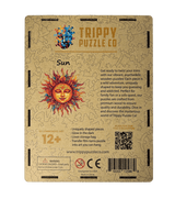 Sun Shaped 300 Piece Wooden Jigsaw Puzzle | Trippy Puzzle Co - Jigsaw Puzzles - The Puzzle Center