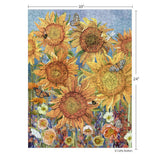 Sunflowers 500 Piece Jigsaw Puzzle | WerkShoppe - Jigsaw Puzzle - The Puzzle Center