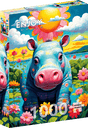 Sunny Hippo 1000 Piece Jigsaw Puzzle | Enjoy Puzzles - Jigsaw Puzzles - The Puzzle Center