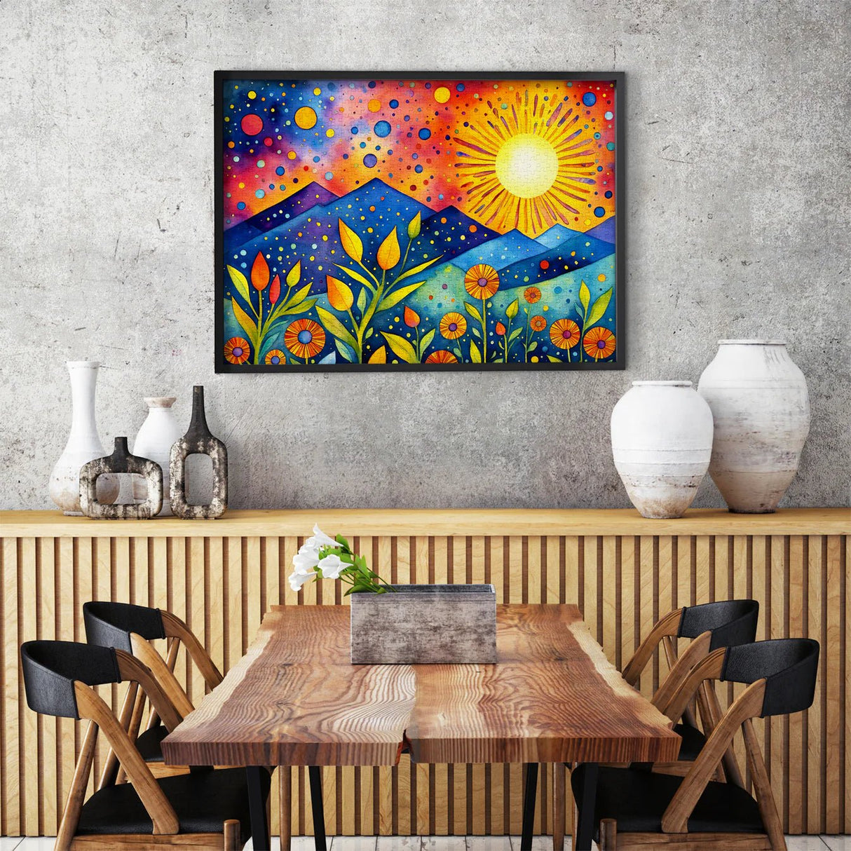 Sunset Rain 1000 Piece Jigsaw Puzzle | Enjoy Puzzles - Jigsaw Puzzles - The Puzzle Center