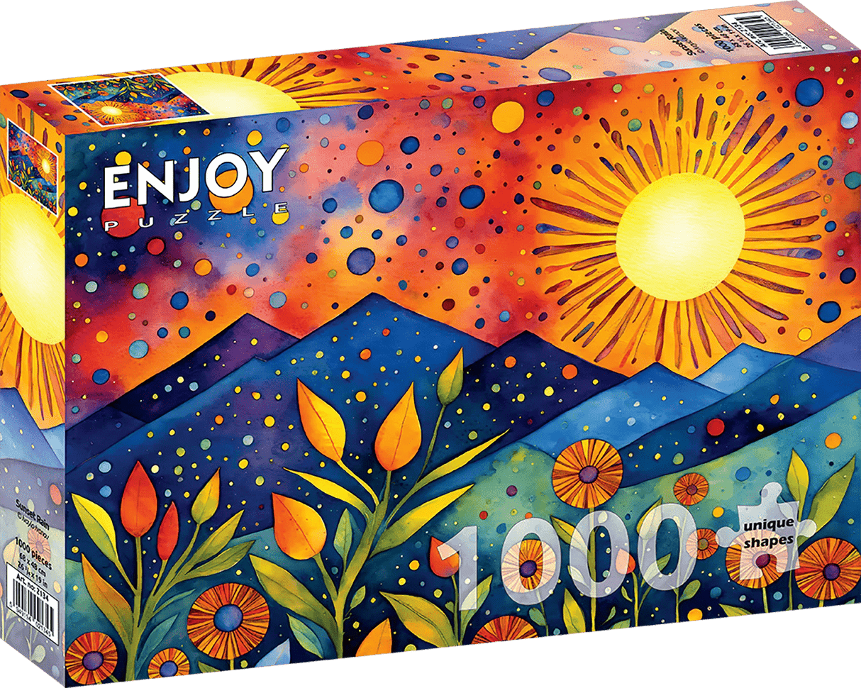 Sunset Rain 1000 Piece Jigsaw Puzzle | Enjoy Puzzles - Jigsaw Puzzles - The Puzzle Center
