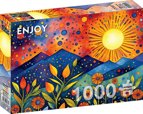 Sunset Rain 1000 Piece Jigsaw Puzzle | Enjoy Puzzles - Jigsaw Puzzles - The Puzzle Center