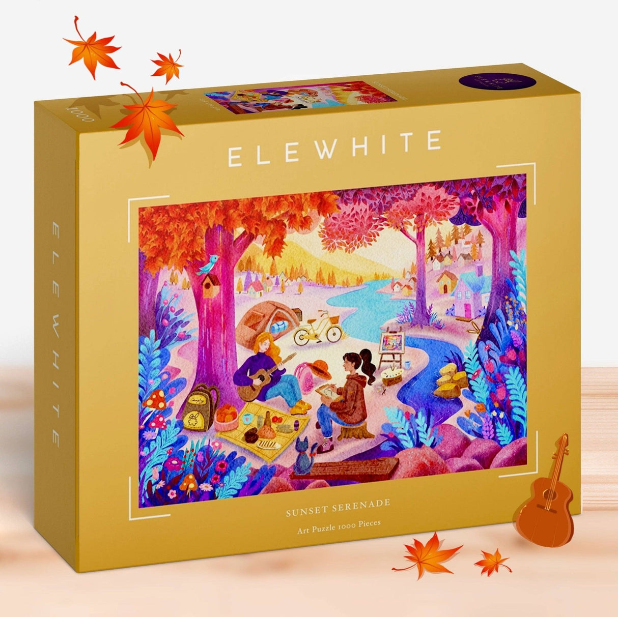 Sunset Serenade 1000 Piece Jigsaw Puzzle | Elewhite - Jigsaw Puzzles - The Puzzle Center