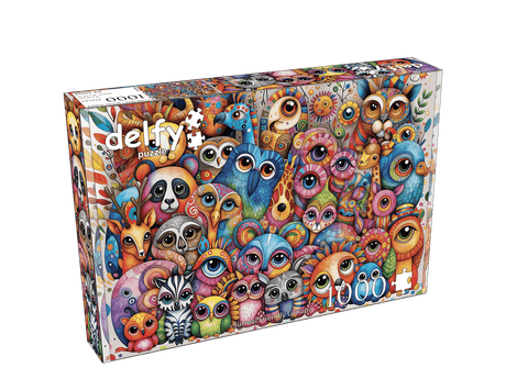 Surreal Friendly Group 1000 Piece Jigsaw Puzzle | Delfy Puzzles - Jigsaw Puzzles - The Puzzle Center