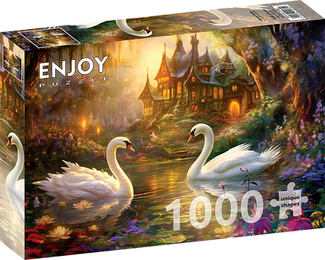 Swan Song 1000 Piece Jigsaw Puzzle | Enjoy Puzzles - Jigsaw Puzzles - The Puzzle Center
