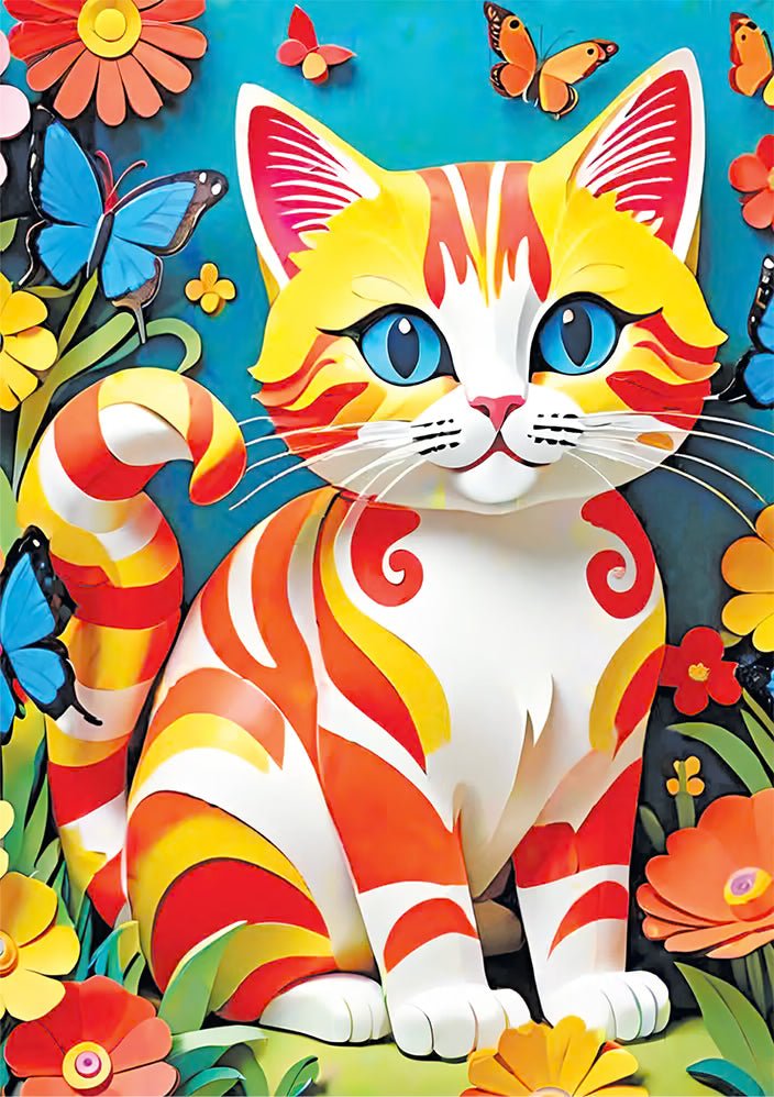 Sweet Cat 1000 Piece Jigsaw Puzzle | Yazz - Jigsaw Puzzles - The Puzzle Center