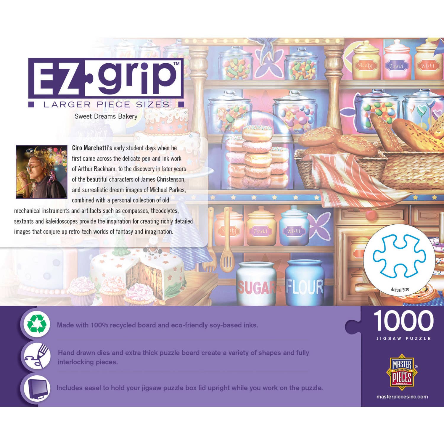 Sweet Dreams Bakery 1000 Piece EZ Grip Puzzle by Masterpieces